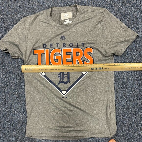 Detroit Tigers Majestic T Shirt Sz S - Picture 4 of 7